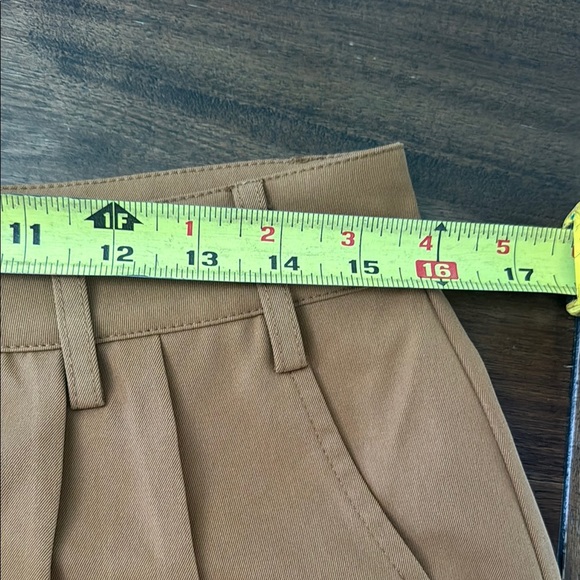 Francesca's Collections‎ High Waist Rolled Hem Tan Shorts Women’s Size Medium - Picture 10 of 12